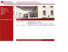 Tablet Screenshot of kulturzentrumlaufen.ch